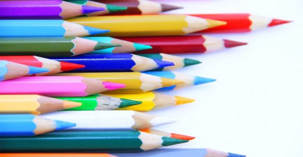 Lápis coloridos